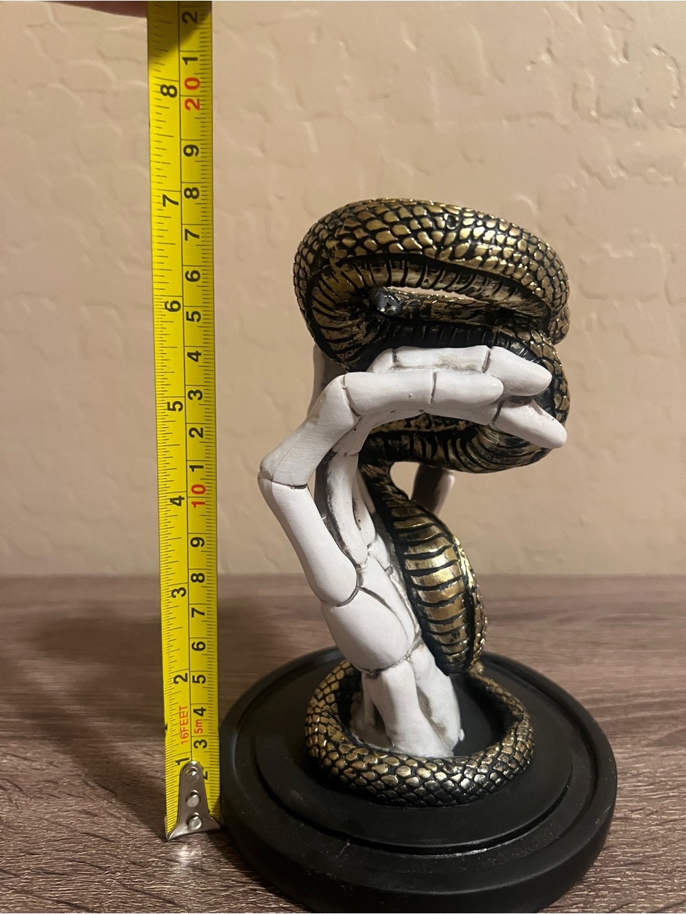 Halloween Skeleton Hand Gold Snake Spooky Season Nordstrom NWT - Picture 9 of 9